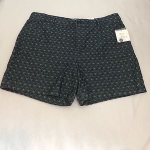 Chambray Blue Shorts