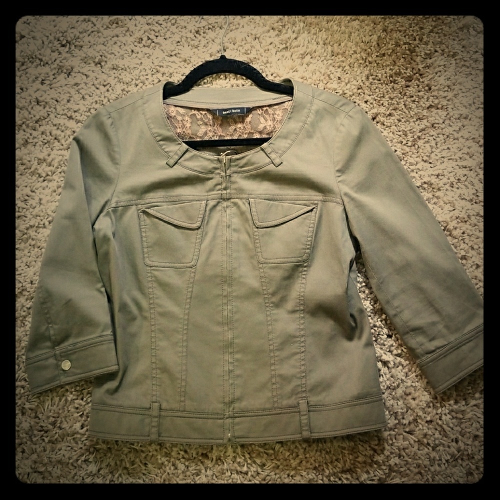 Hunter green jacket