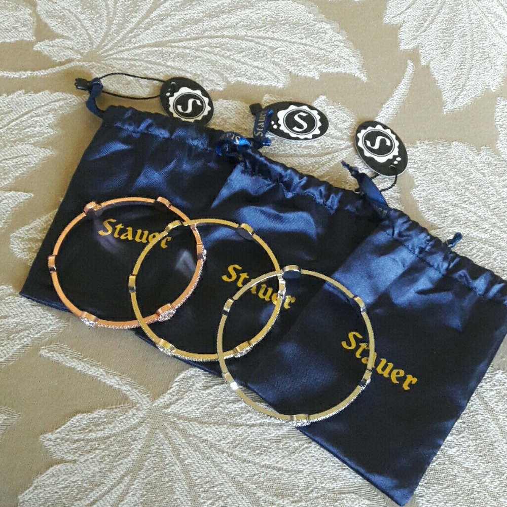 NEW Triplets Bangles Stauer