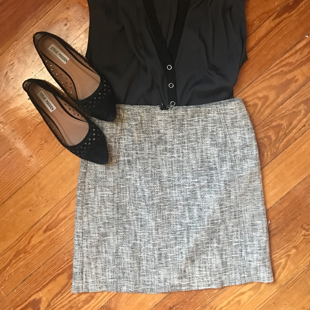 🆕 LOFT Tweed Pencil Skirt 00P