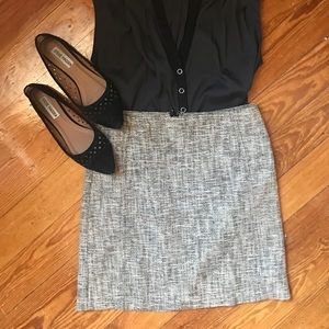 🆕 LOFT Tweed Pencil Skirt 00P