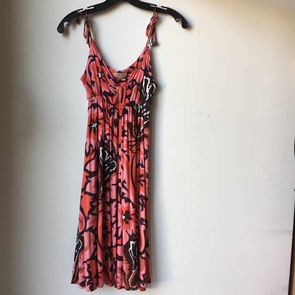 Akiko floral print cotton dress!