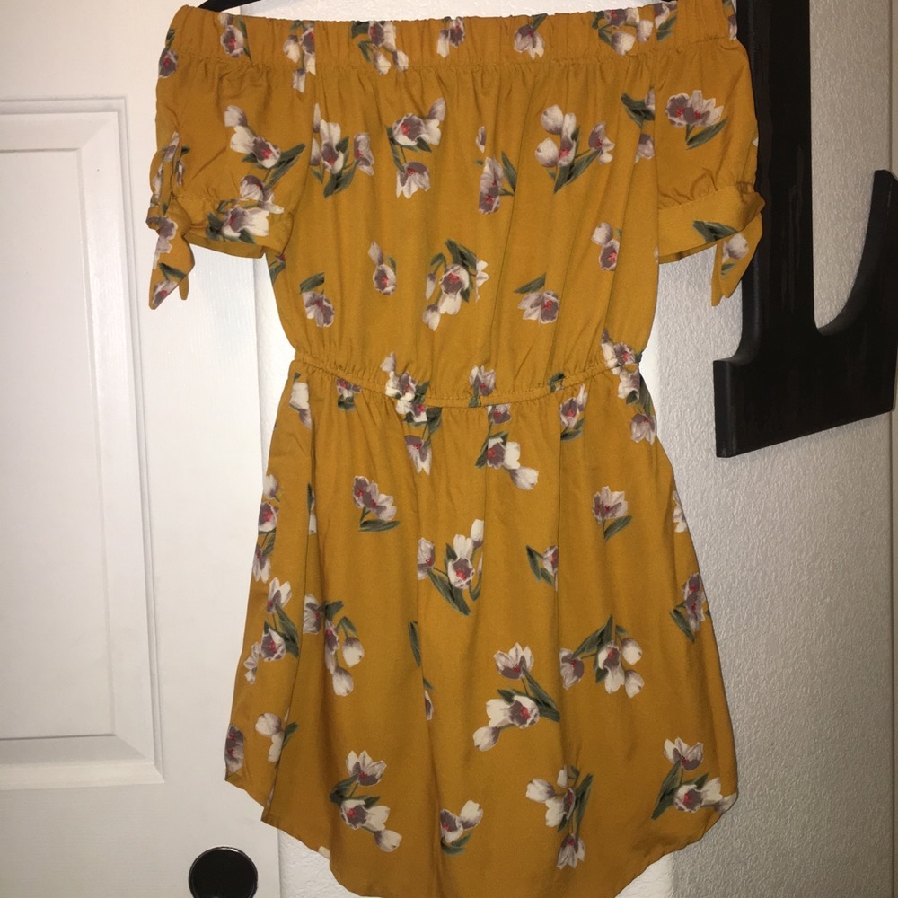 Blush Off the Shoulder Dress