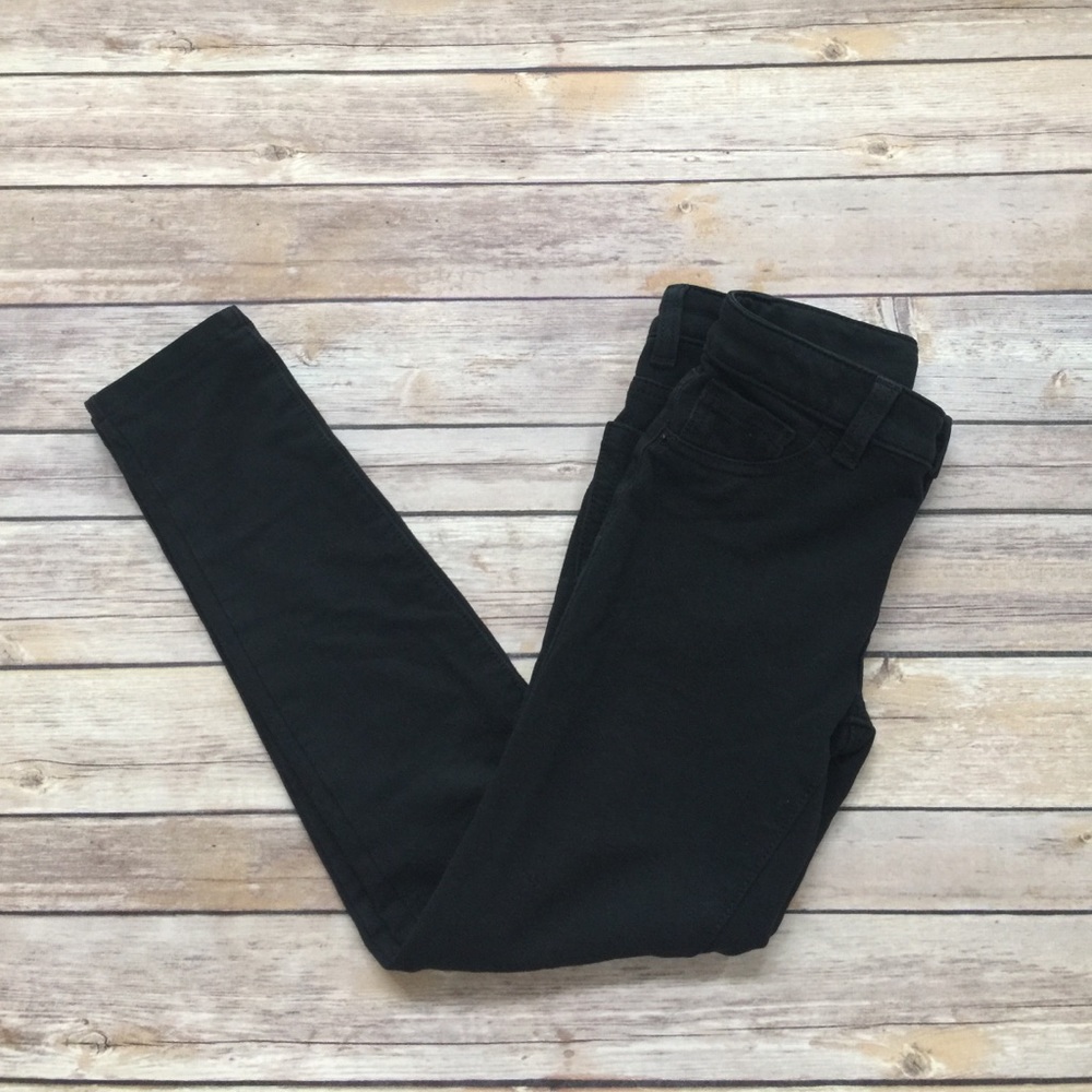 Girls Black Jegging