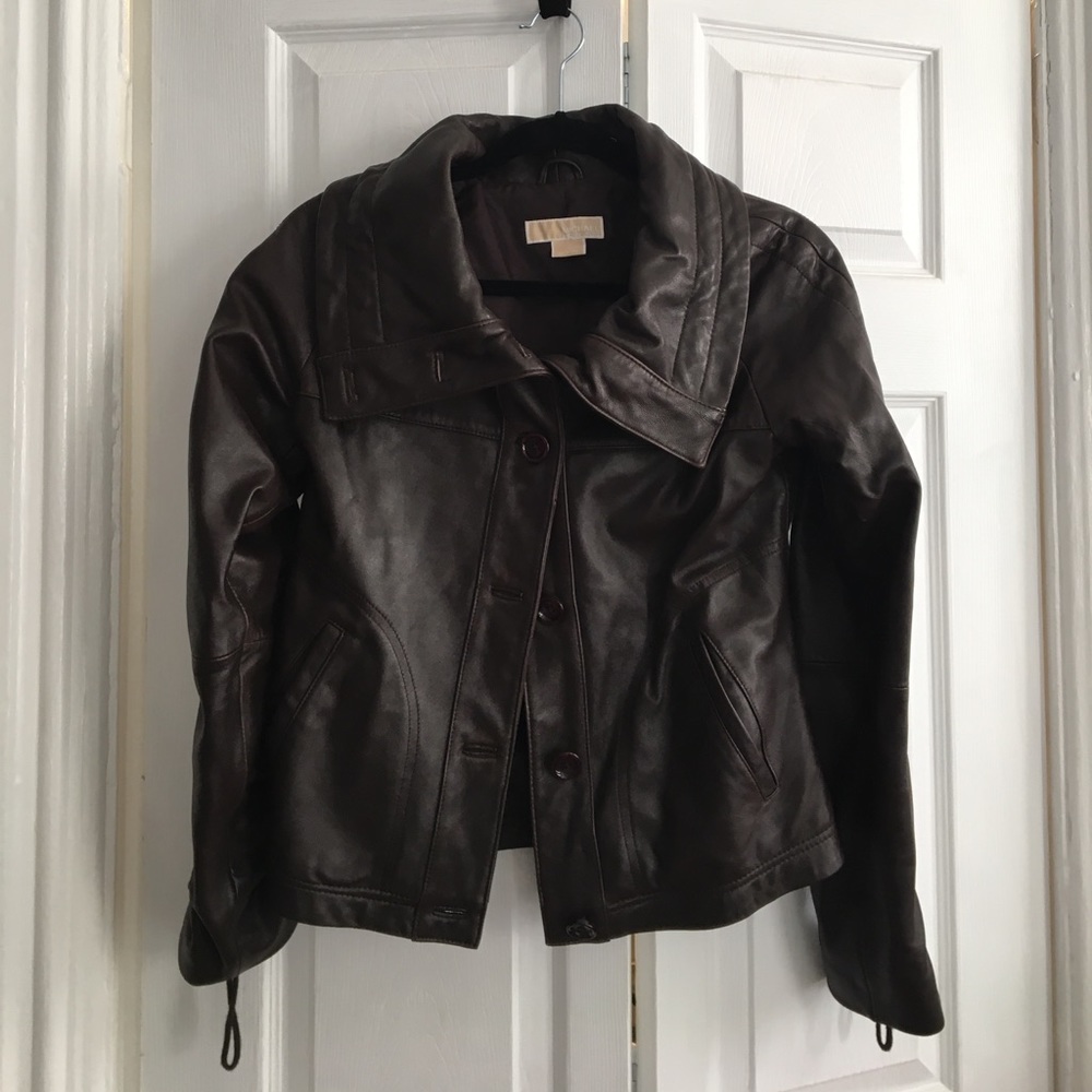 Michael Kors Leather Jacket