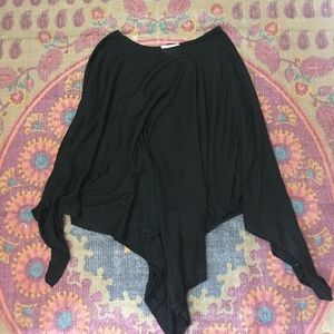 Black poncho