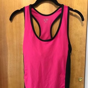 NEVER WORN Champion 2-1 Sports Bra Workout Shirt
