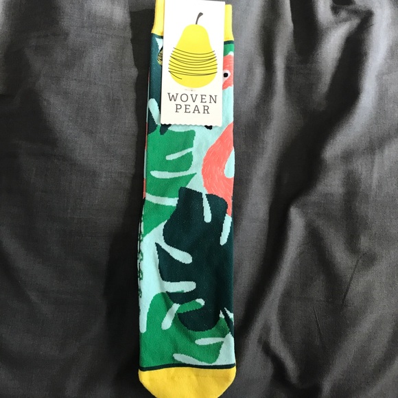 Woven Pear Socks - Picture 2 of 5