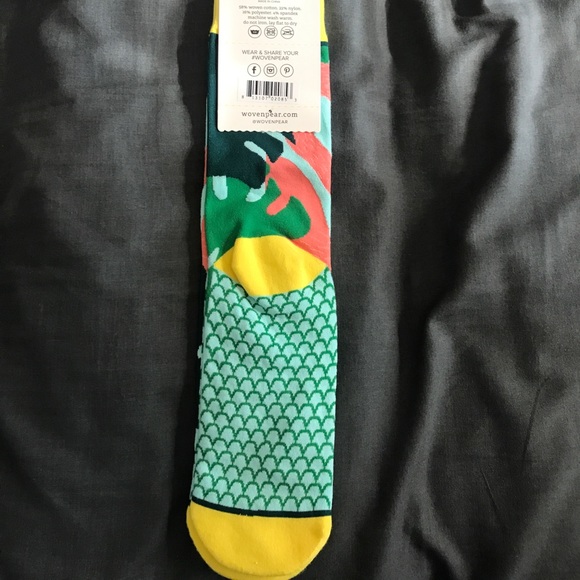 Woven Pear Socks - Picture 3 of 5