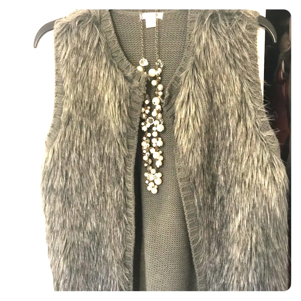 Xhiliration Fur Vest