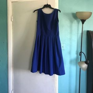 Blue dress