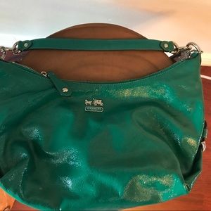 Coach handbag - Emerald green