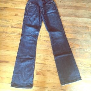 Full Panel Maternity Bootcut Jeans