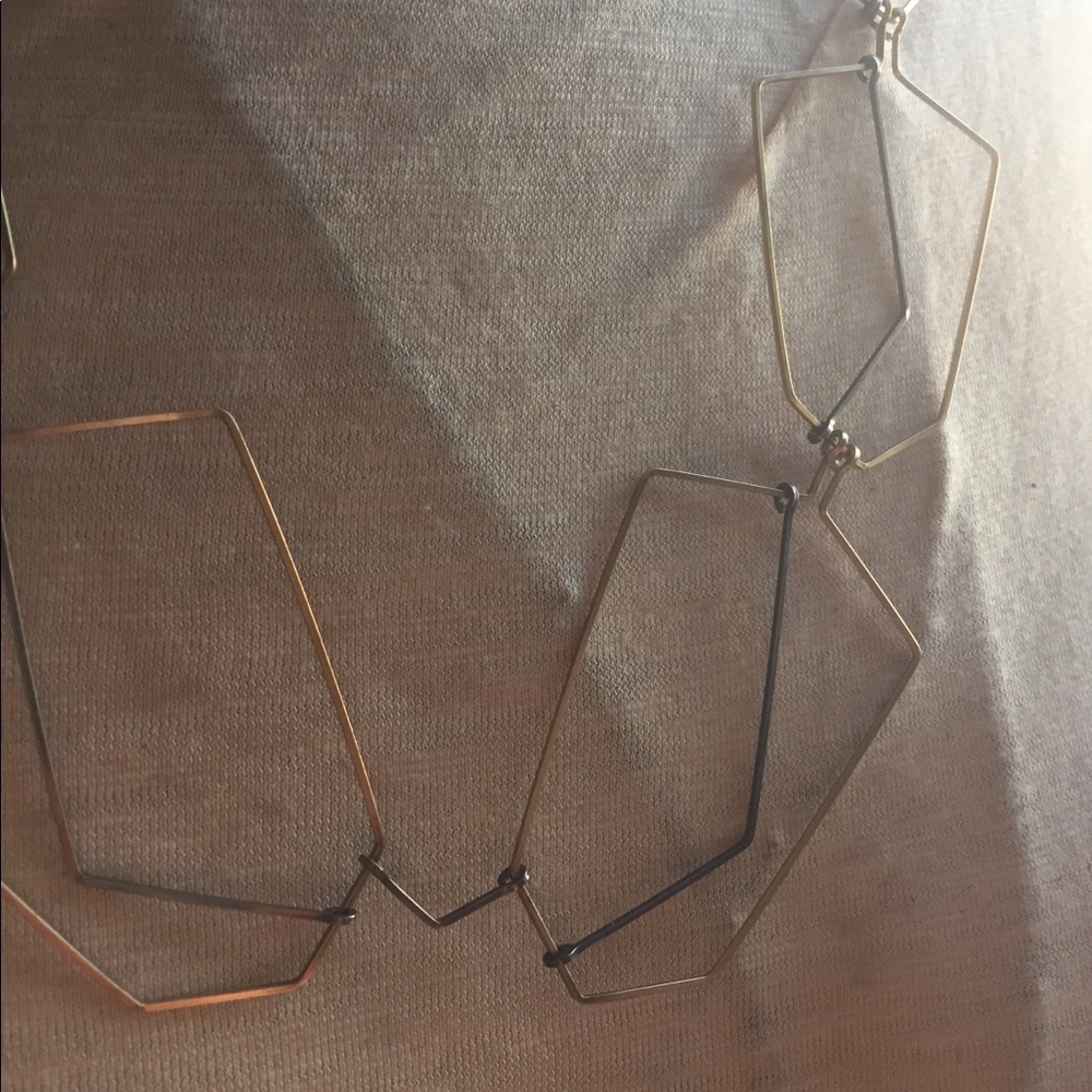 NIB Written by Forest Geometric Necklace - Picture 2 of 6