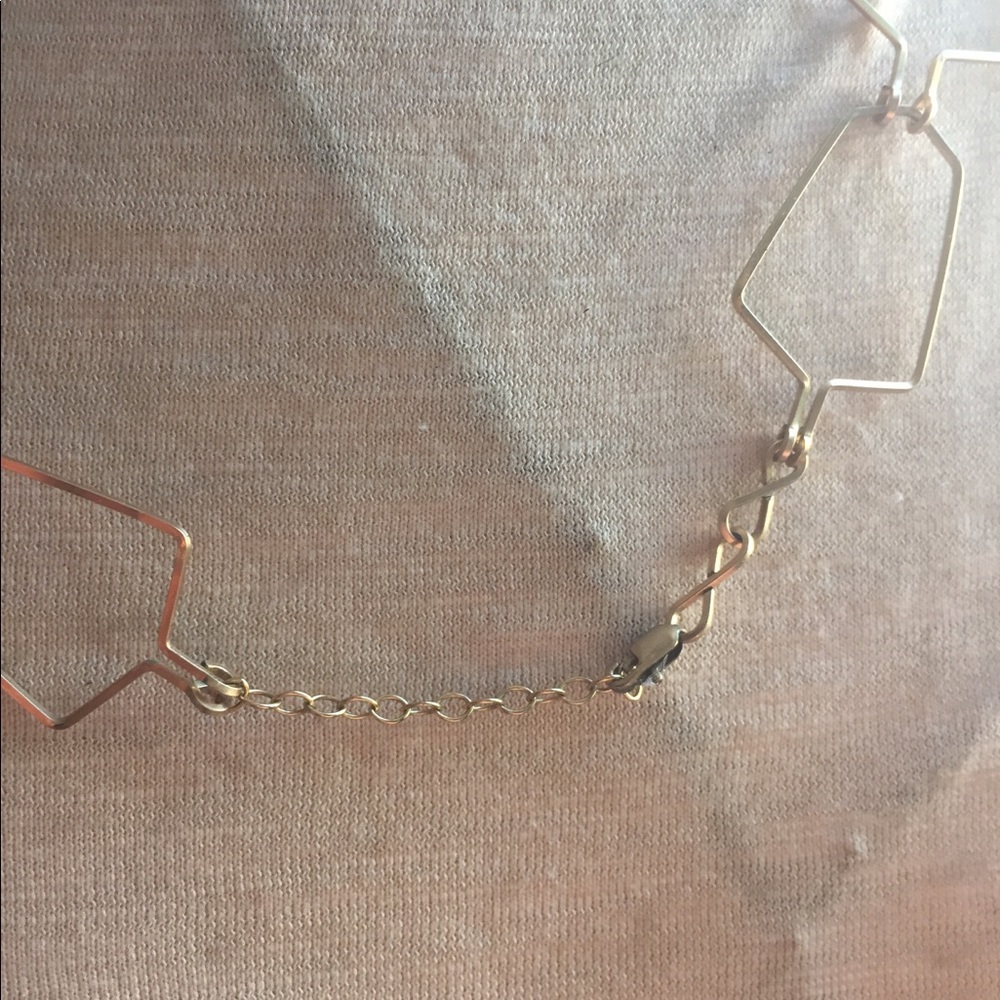 NIB Written by Forest Geometric Necklace - Picture 3 of 6