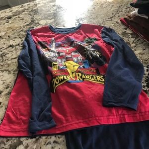 Power rangers pajamas