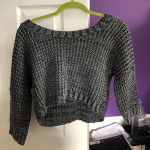 Cropped sweater