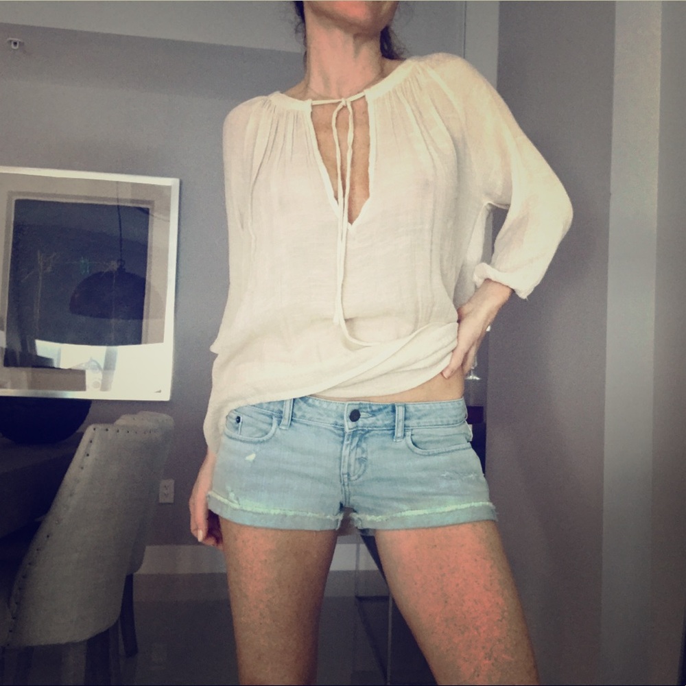 Cream Tunic Shirt NEW WITH TAG