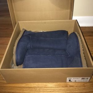 Navy blue authentic UGG boots