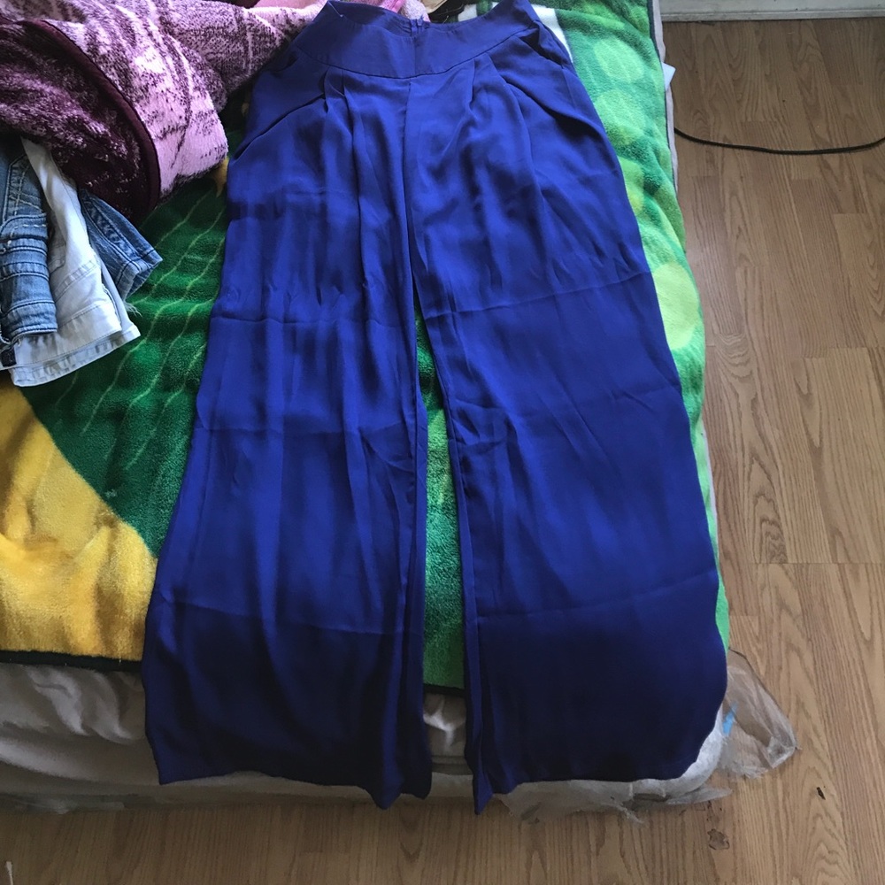 Long blue pants