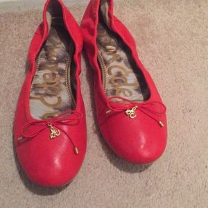 Red Sam Edelman Felicia Flats