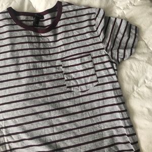 Forever 21 Men’s L Stripe T-Shirt