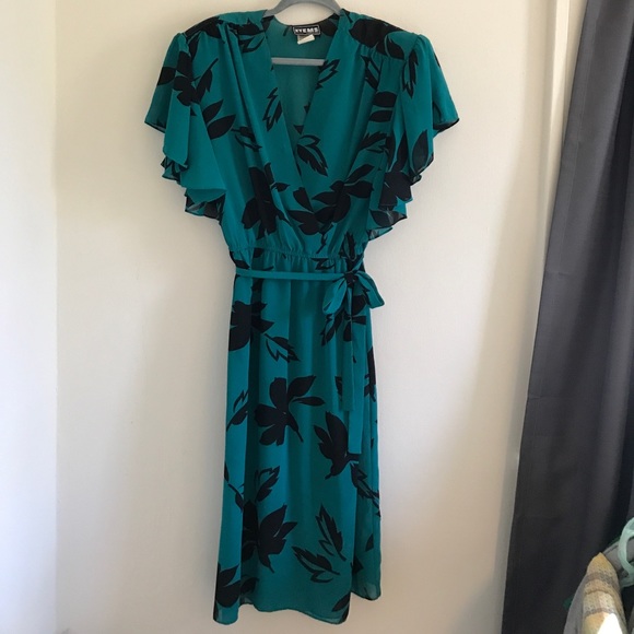 Vintage Dresses & Skirts - Vintage Teal Dress