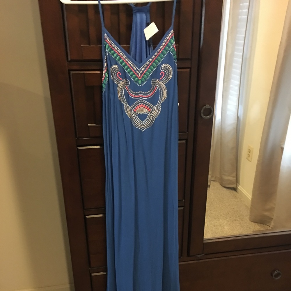 Blue maxi from Red Dress Boutique