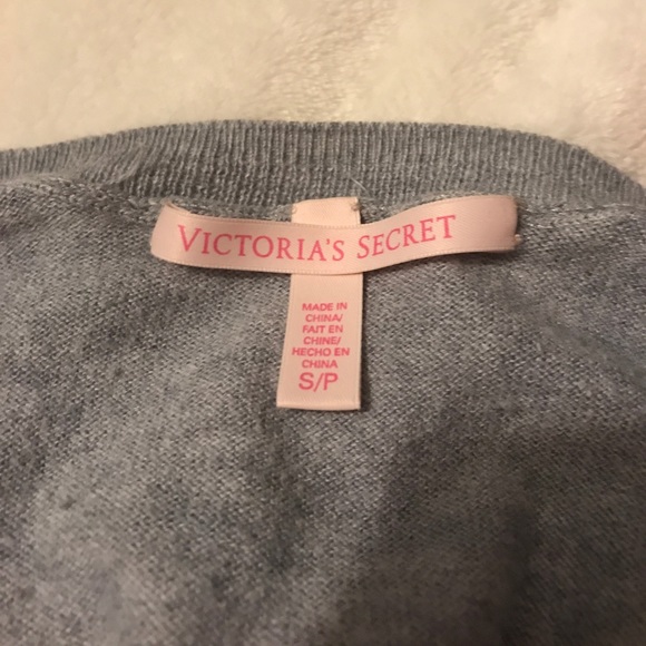 Victoria’s secret grey open back sweater - Picture 3 of 3