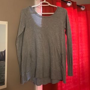 Victoria’s secret grey open back sweater