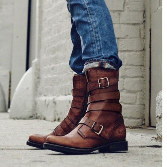 frye women's leather boots