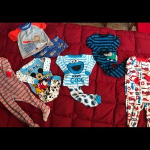 Lot of 18 month boys jammies