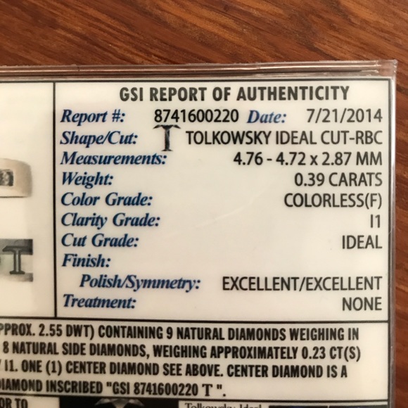 Diamond ring - Picture 4 of 4