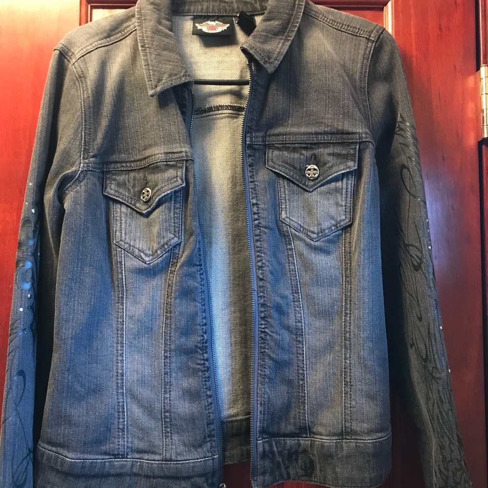 Harley Davidson denim jacket