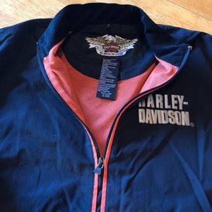 Harley Davidson Windbreaker jacket women’s small