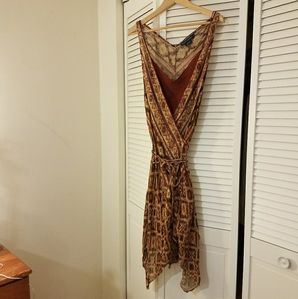 Ralph Lauren silk wrap dress
