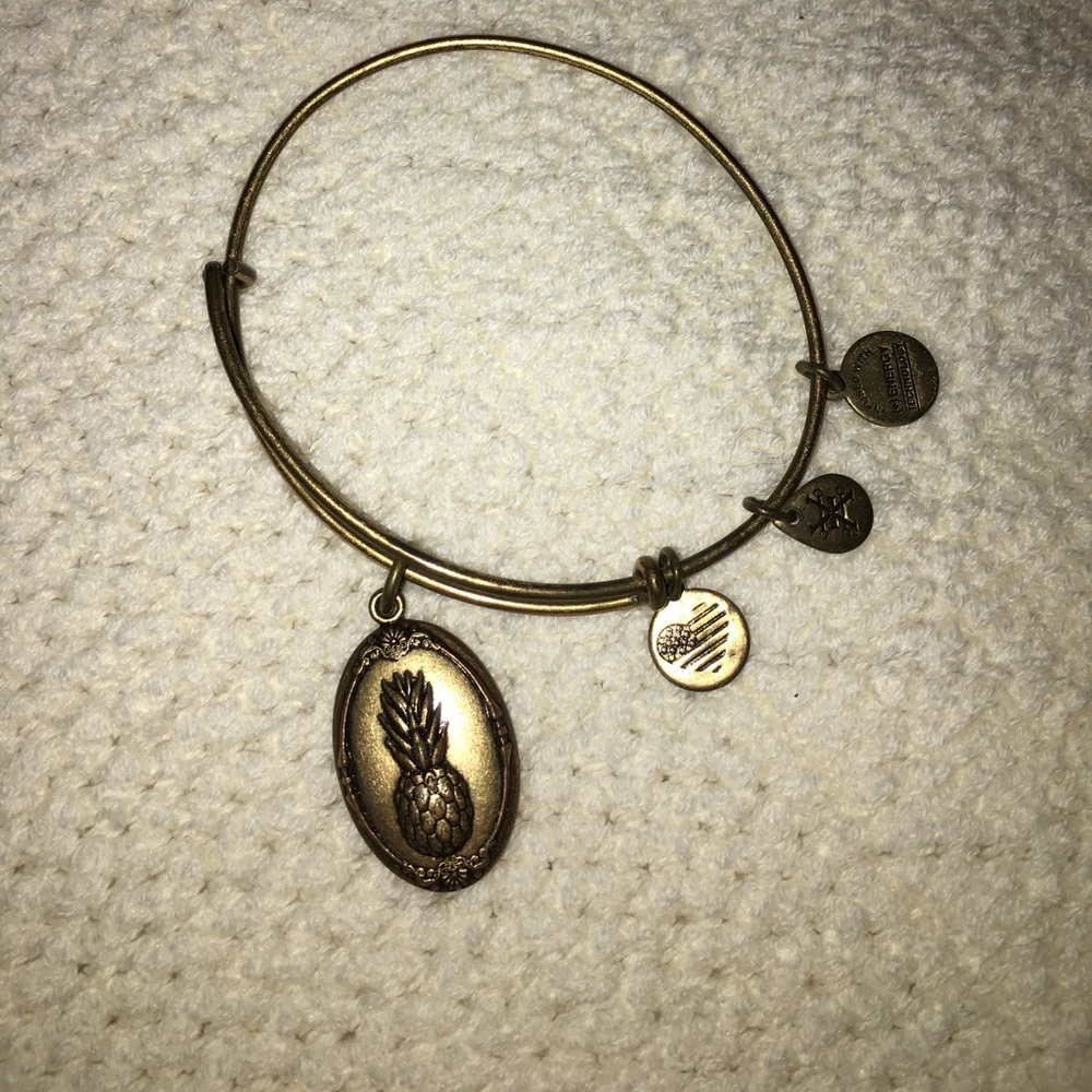 Alex and Ani Pineapple Bangle