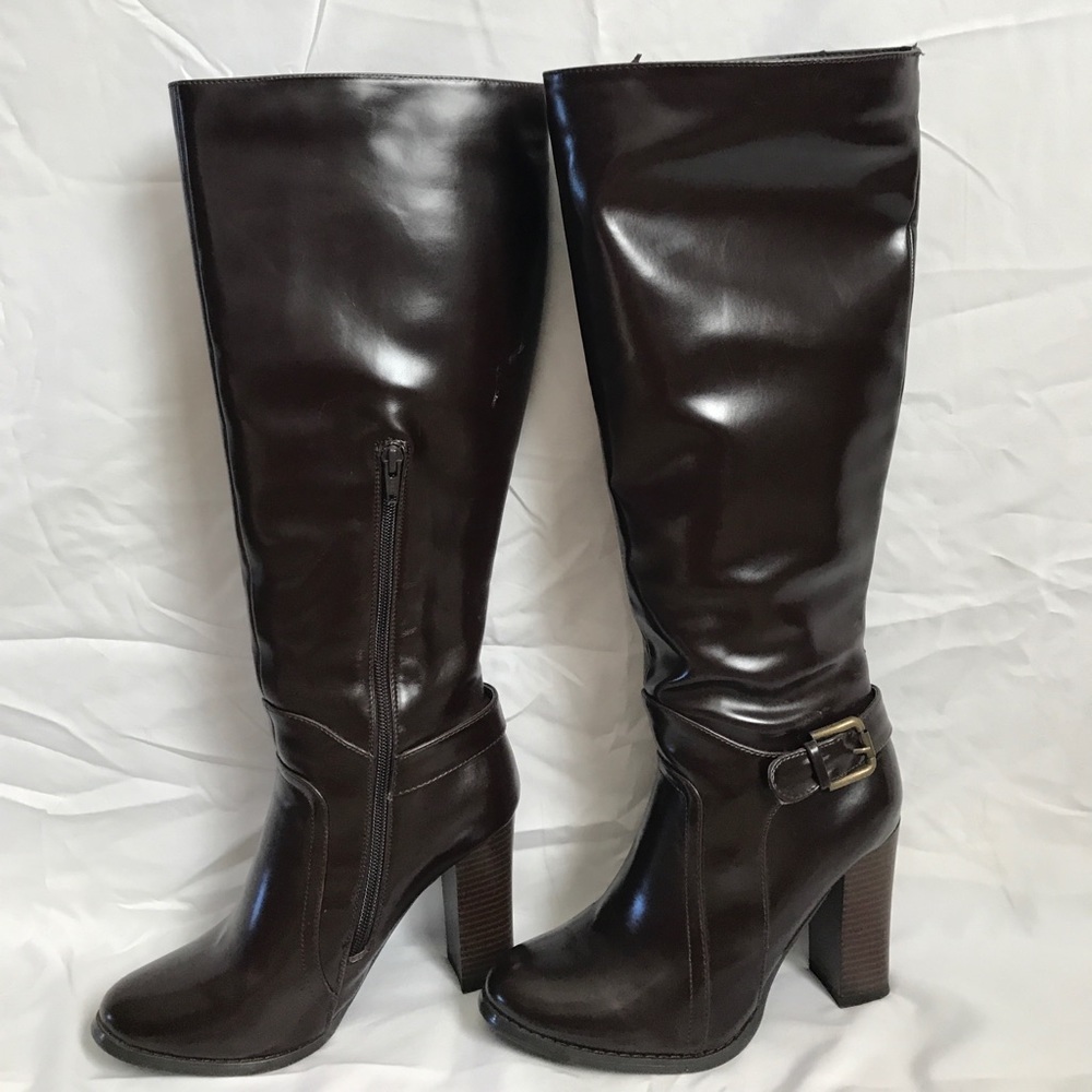 Brown Knee High Boots