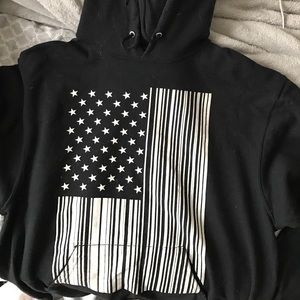 American flag hoodie
