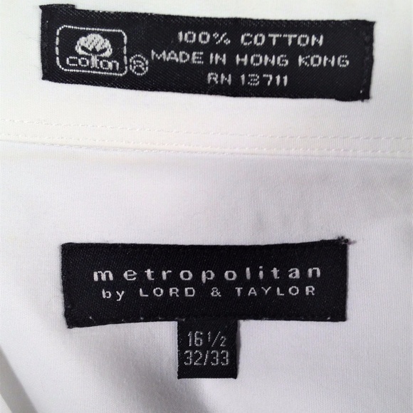 *SOLD*Lord and Taylor Large White Shirt - Picture 7 of 7