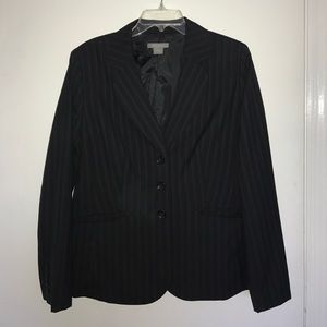 Black Striped Blazer✔️