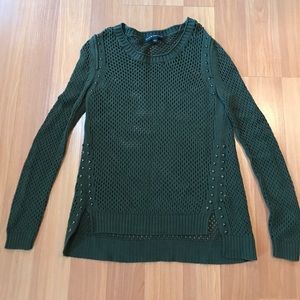 Dark green sweater