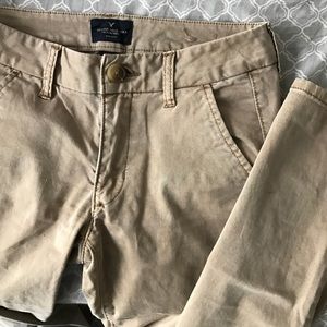 American eagle skinny khaki pants