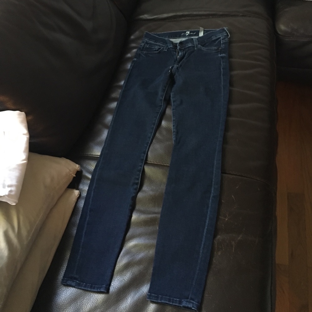 7 for all mankind stretchy jeans