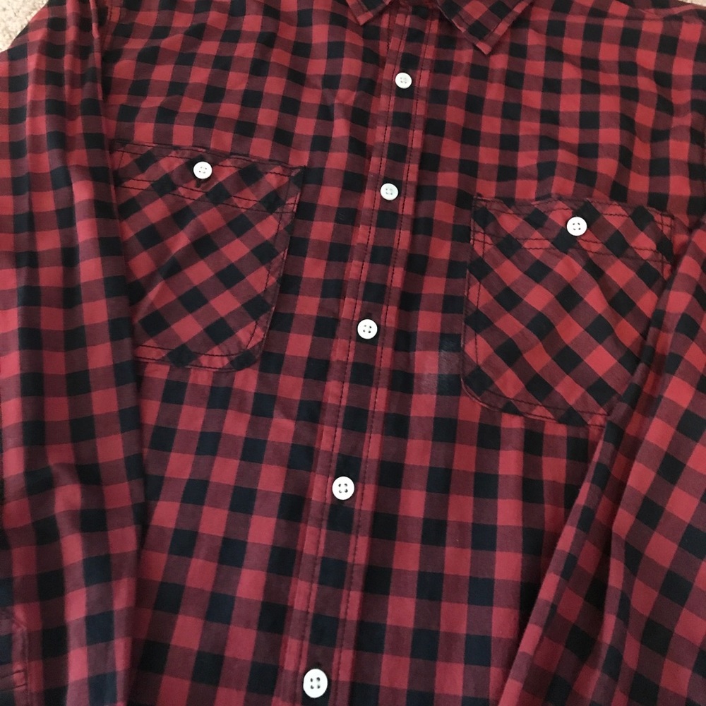 🔥FLASH SALE 🔴Men’s long sleeve button down 🧡 - Picture 3 of 4