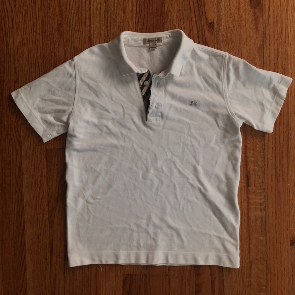 Boys Burberry Polo