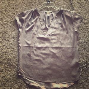 Soft gray blouse