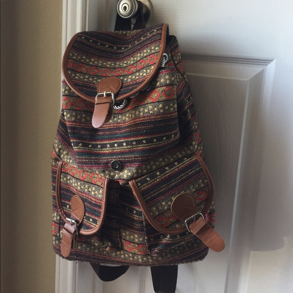 Patterned backpack - Picture 1 of 2