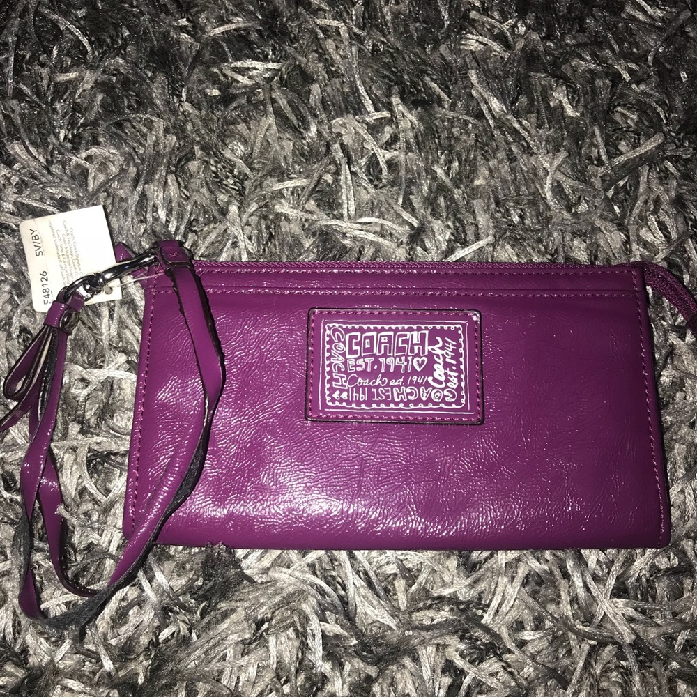 Coach Wallet Poppy Collection