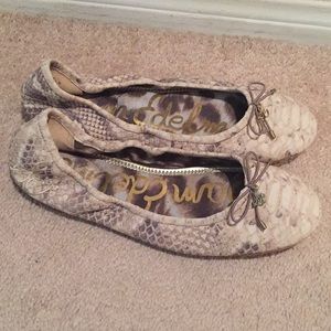 Sam Edelman Felicia Snakeskin Flat